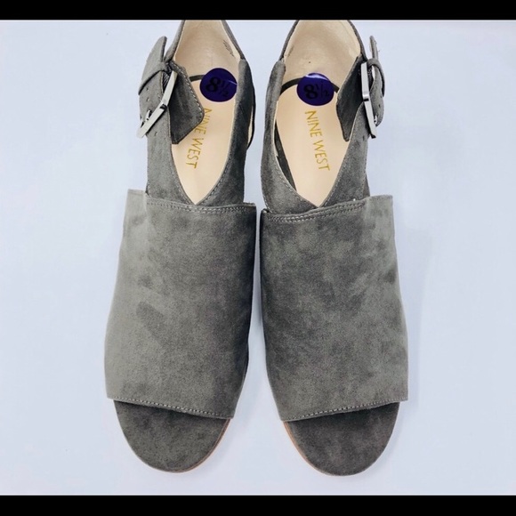 Nine West | NWOT Olive Green Block Heel Sandal - Picture 5 of 8